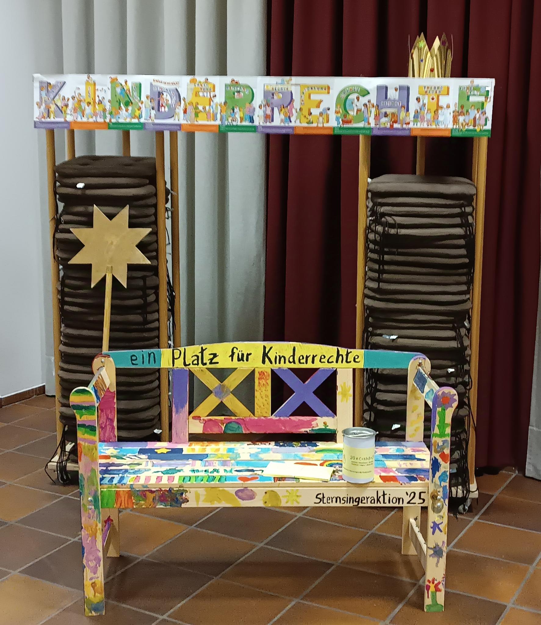 Ein Platz für Kinderrechte - Sternsinger in St. Hubert (c) Pfarrgemeinde St. Hubertus