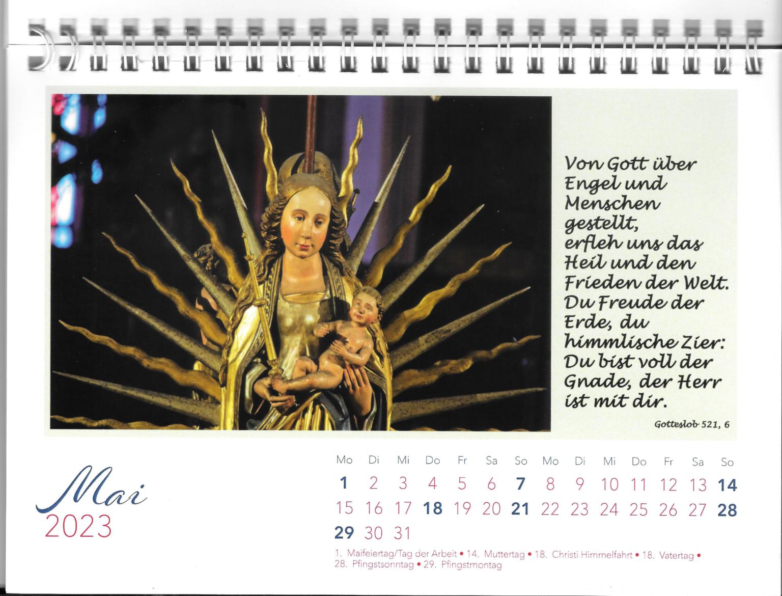 2022-11-07-Scan Tischkalende-2 (c) Kirchbau-Verein Propsteikirche St. Mariae Geburt