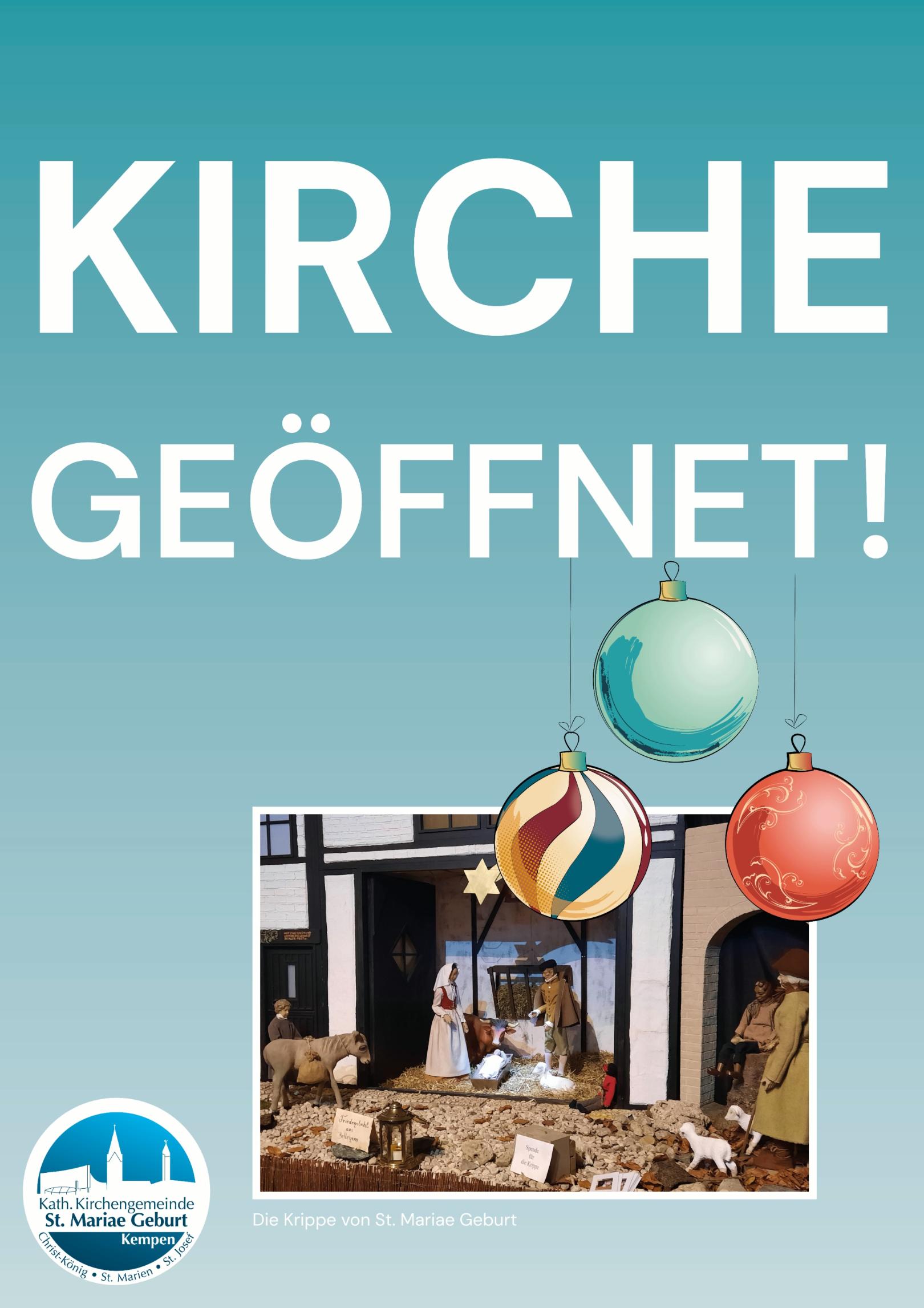 2025 11 Plakat Kirchenwärter_01 (c) Pfarrgemeinde St. Mariae Geburt Kempen