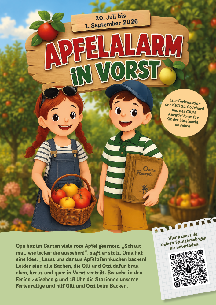 2026 07 Apfelalarm Vorst (c) Pfarrgemeinde St. Godehard