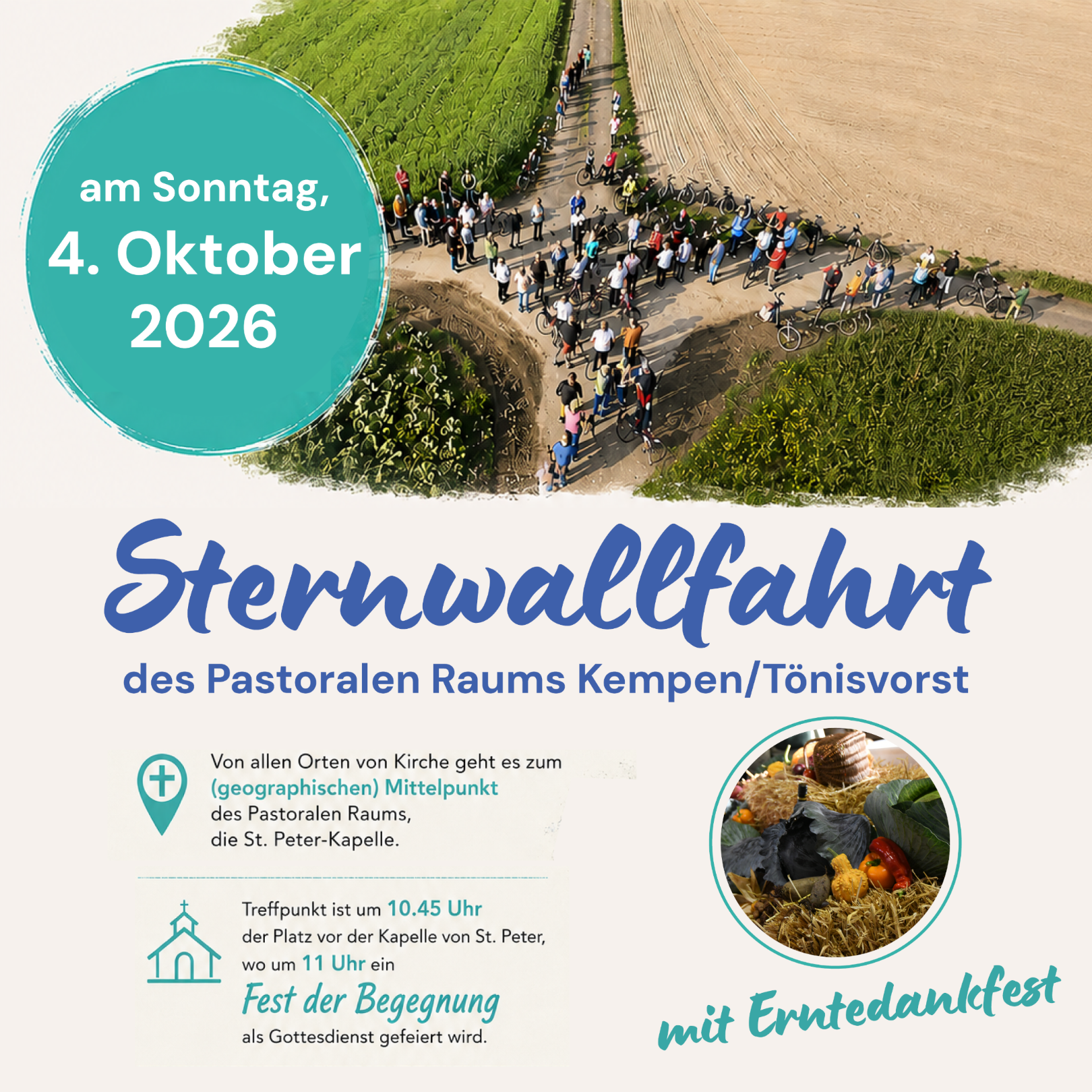 2026 10 Sternwallfahrt für Social Media (c) Pastoraler Raum Kempen/Tönisvorst