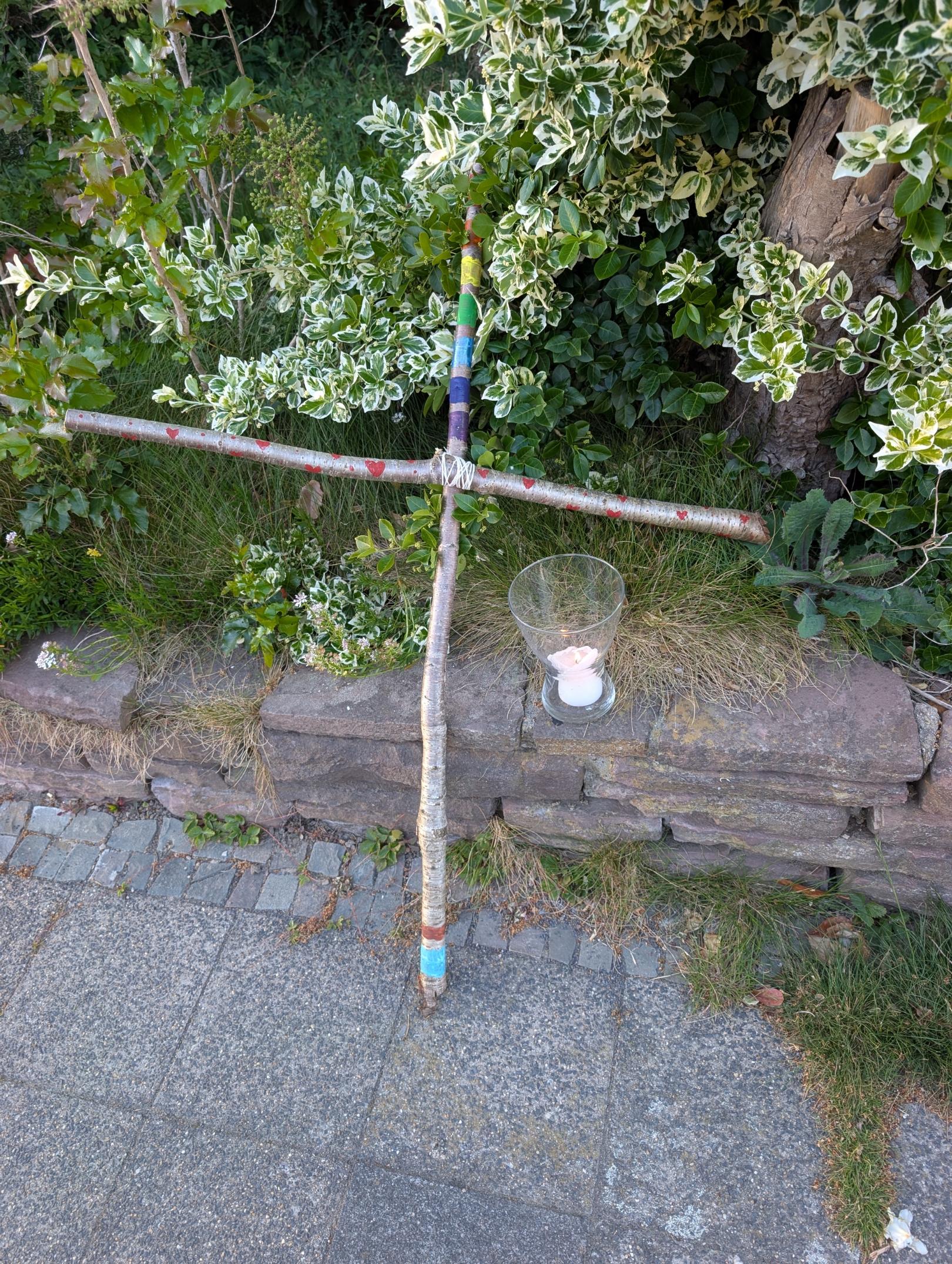 Fronleichnams Schmuck to go (c) Team Familie entdeckt Kirche St. Hubert