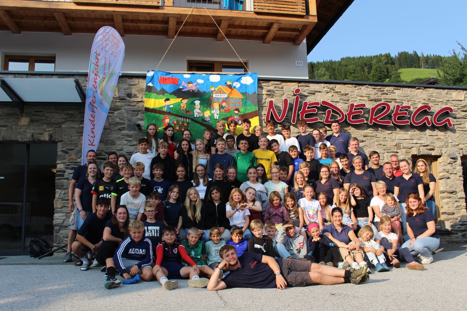 Gruppenfoto (c) Kinderferienfahrt