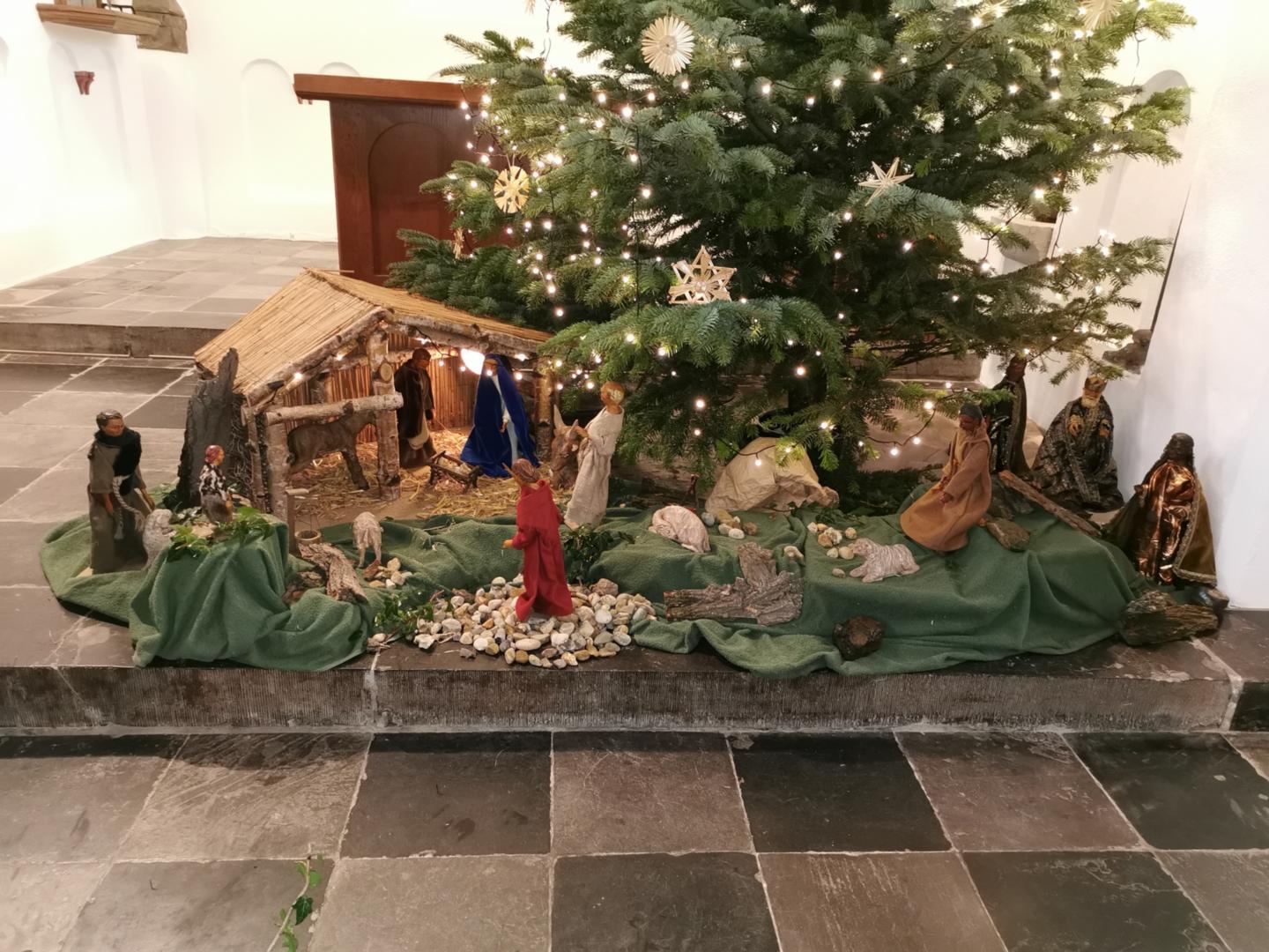 Krippe in St. Peter (c) Maria Birmes