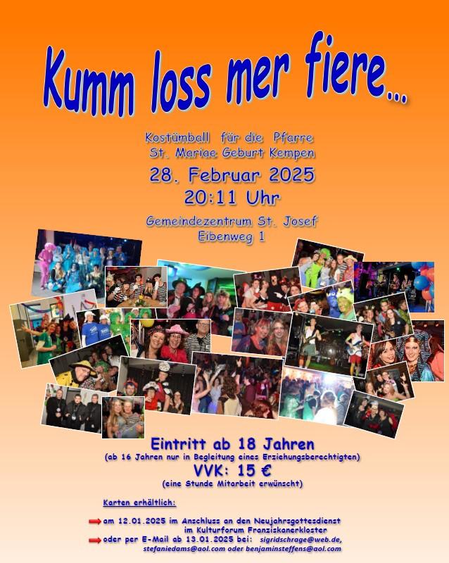 Karneval in St Josef 2025