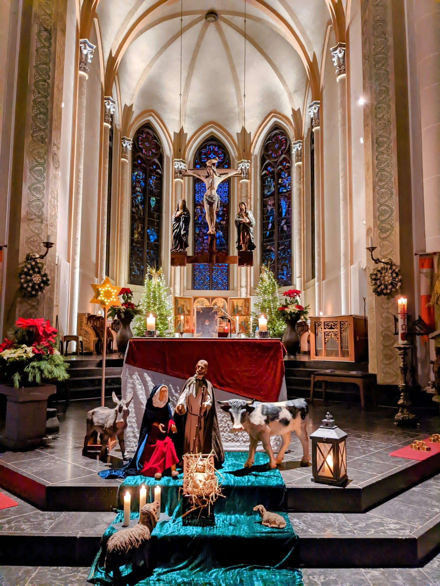 Krippe Sankt Hubertus (c) Pfarrgemeinde St. Hubertus