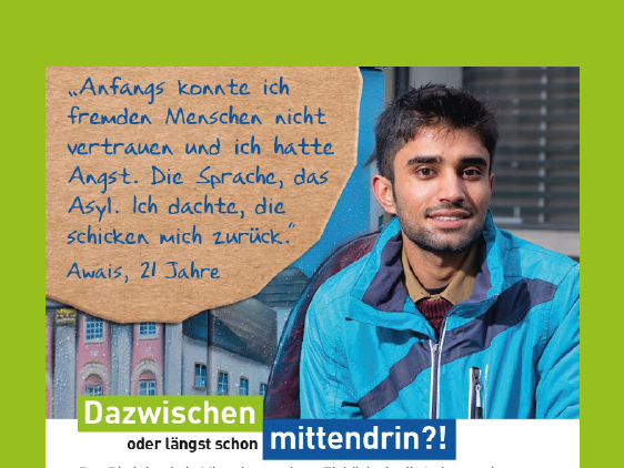 Plakat Ausstellung Mittendrin