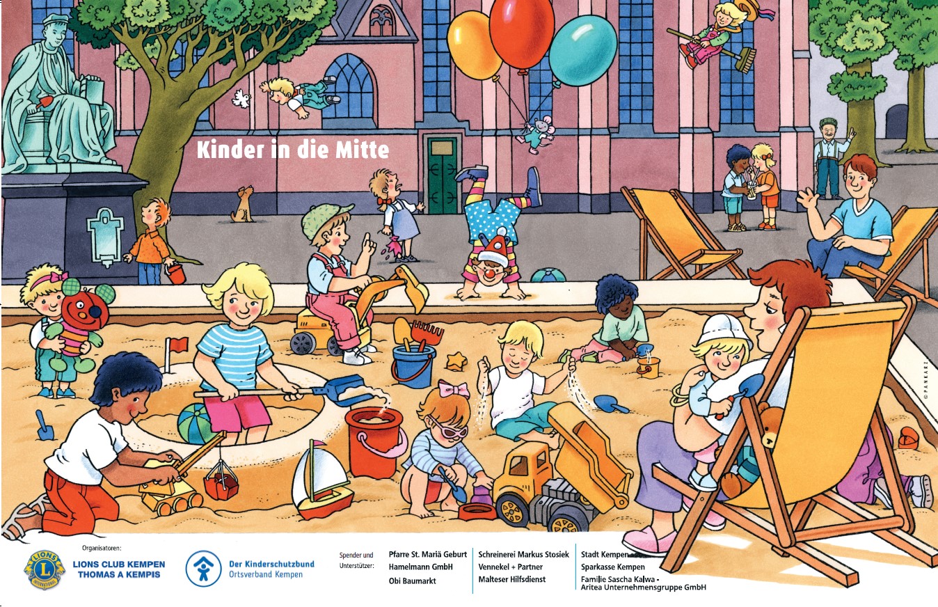 Plakat Sandkastenaktion (c) Kinderschutzbund