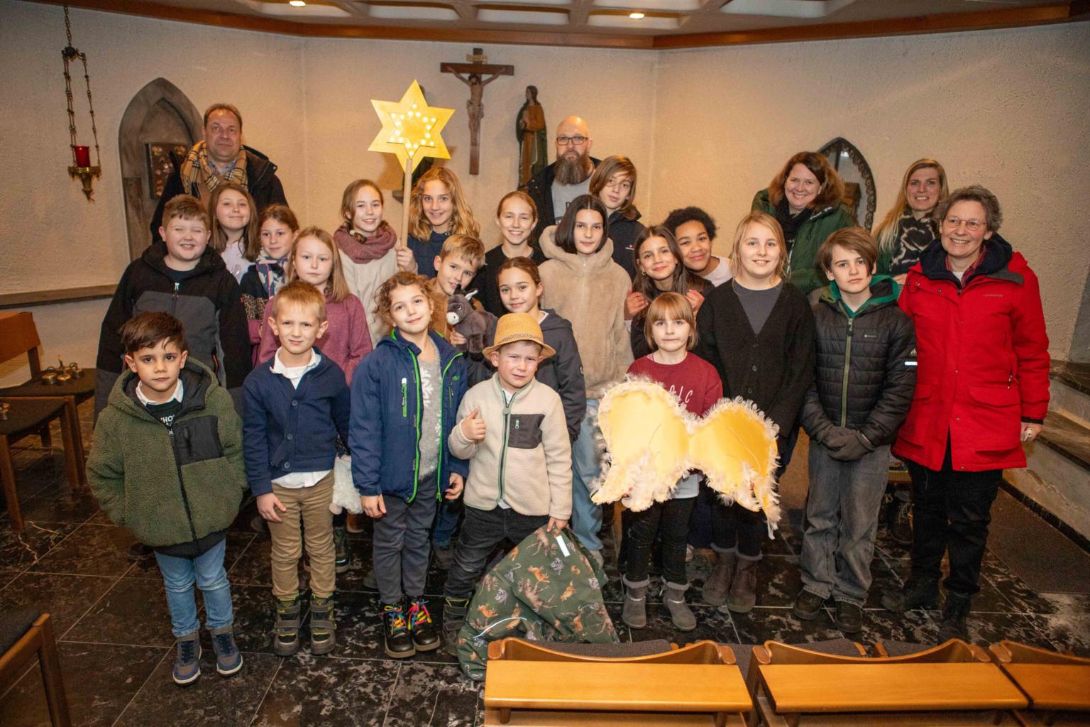 Krippenspiel St. Hubert (c) Pfarrgemeinde St. Hubertus