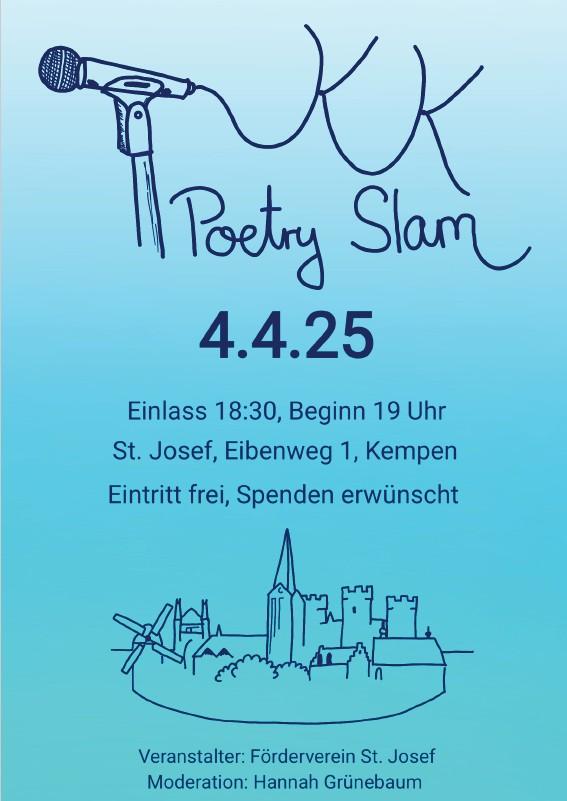 2025-03-24 Plakat KK Poetry Slam