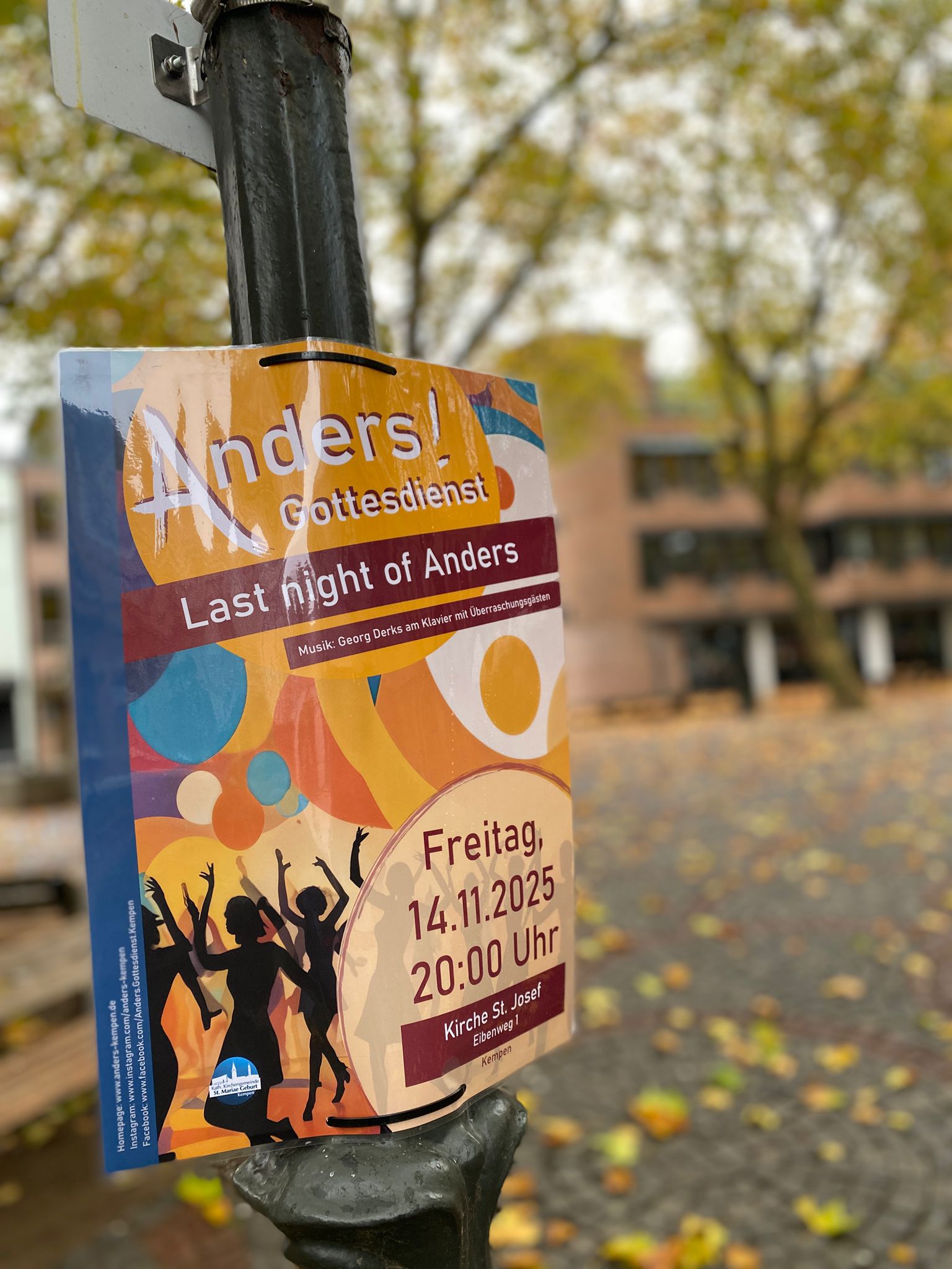 Plakat Last Night of Anders (c) Ulrike Gerards